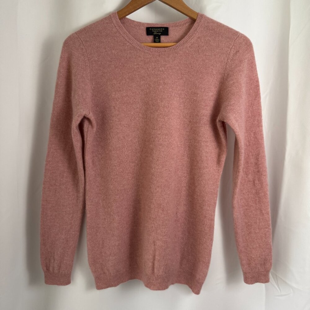 Cashmere Charter Club Pink Long Sleeve Sweater
